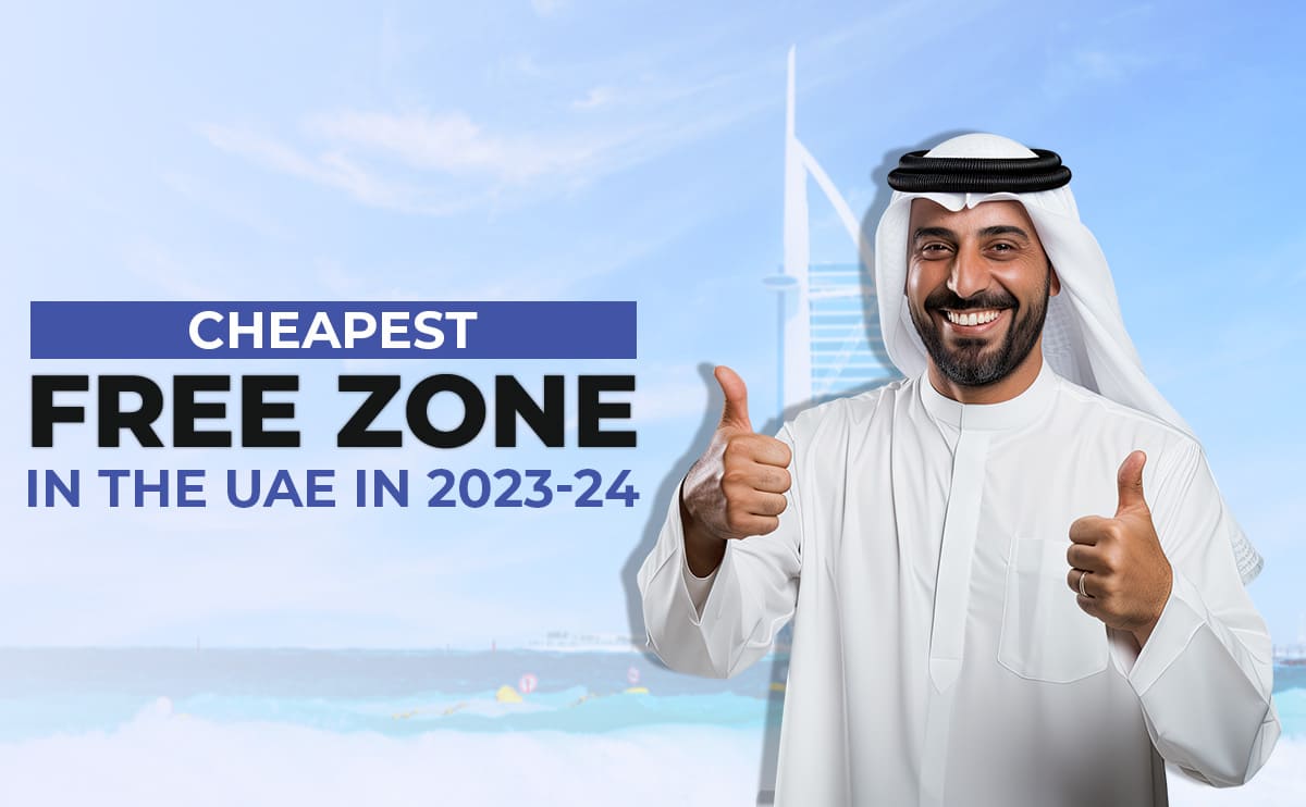 Cheapest free zone in UAE